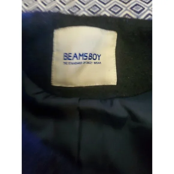 Beams Boy Wool Coat Women's Size XL - Picture 4 of 16